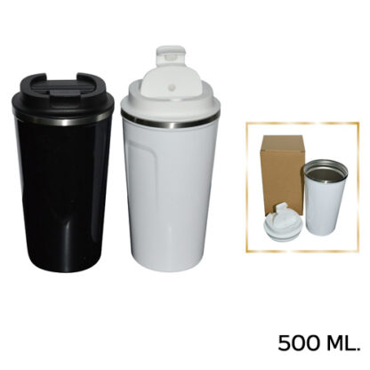 แก้วกาแฟสแตนเลส รุ่น KF500 ความจุ 500 ml.